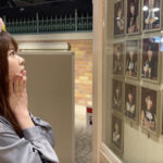 【SKE48】石塚美月、同期のメンバーに見守られながら、壁写真外しを行なってきました。