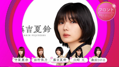 【速報】センターは藤吉夏鈴！櫻坂46新曲『Start over!』フォーメーションがこちら【6thシングル そこさく】