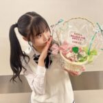 【SKE48】平野百菜「劇場公演出演回数200回目の記念のお花ありがとうございます」