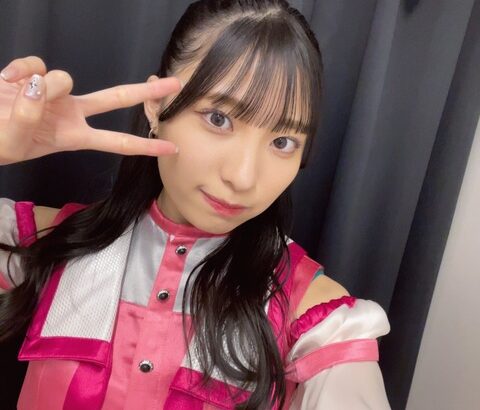 【SKE48】石黒友月「今日の髪型は初めてハーフアップにしたよ~かわいい？＾＾」