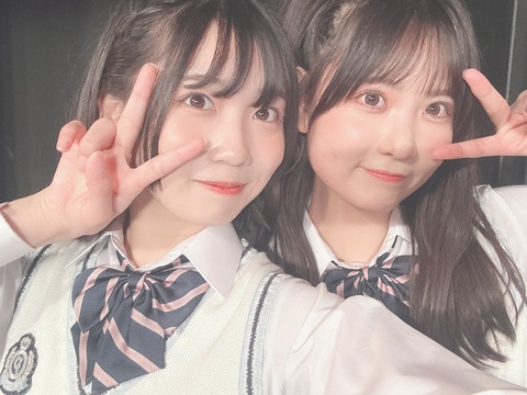 【SKE48】中坂美祐「終わってからみきちゃんに抱きつきました！かわいい！」