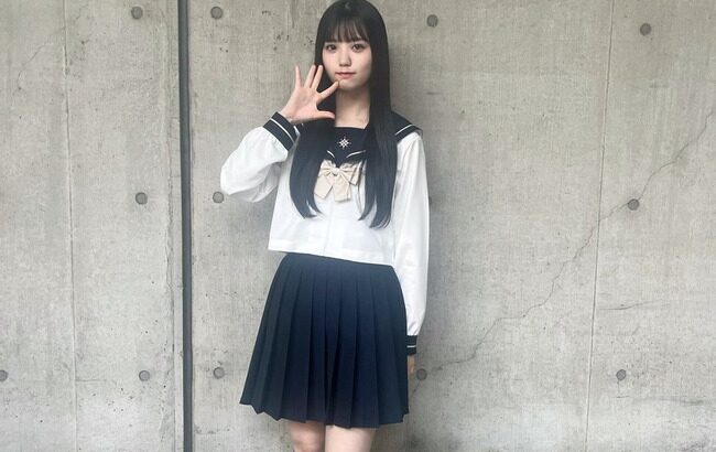 【朗報】17期生・小濱心音がリアルお話会で着たセーラー服姿をアップ→15時間で10万視聴超え【AKB48こっこ】