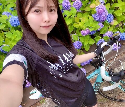 SKE48荒野姫楓本日で納車から一年が経ちましたロードバイク始めてから体力が1年前と全く違うしアイドル活動にとっても良い事だらけ