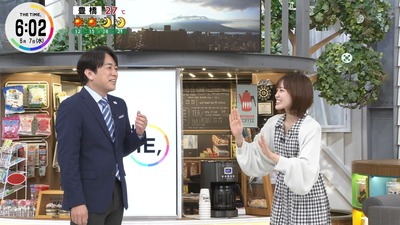 【櫻坂46】松田里奈が共演中のTBS安住アナ、スピード昇進！！