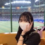 【SKE48】石黒友月がいい席で野球を観戦！！！