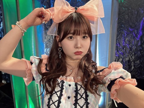 SKE48上村亜柚香デカリボンかわいい新衣装かわいい