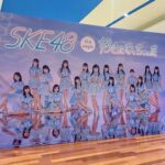 SKE48タワーレコードららぽーと磐田店31stシングル #好きになっちゃった大型看板(H2300mm x W3800mm) 設置完了しました