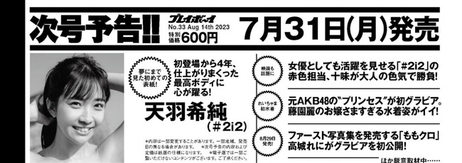 【元AKB48】藤園麗が週プレで水着グラビア！！！【元チーム8れいちゃま】