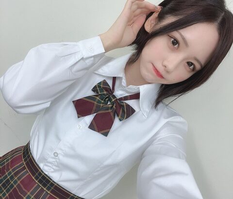 【SKE48】佐藤佳穂「新公演の制服の裾上げしてもらって私だけスカート短い話でもする？」