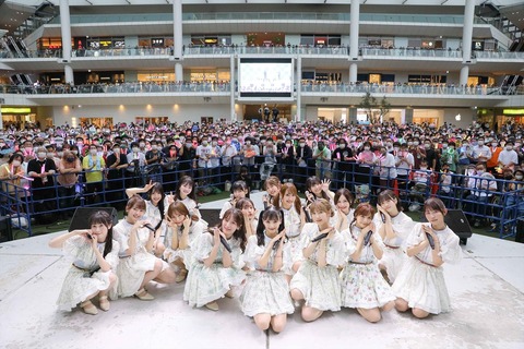 SKE48年半ぶりラゾーナ川崎で新シングル発売イベント初センター末永桜花エモい