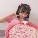 SKE48平野百菜百菜だから100本のバラの花束をファンの方からいただきました