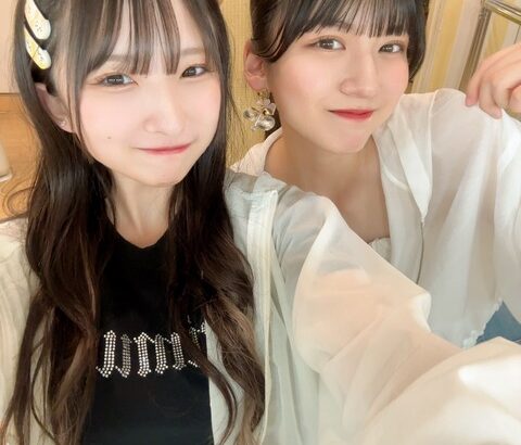 【SKE48】鈴木恋奈と林美澪の2ショットが可愛すぎる！