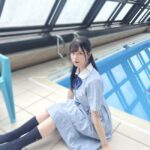 AKB48卒業生 田北香世子さん例のプールで写真を撮る！！！【かよよん】