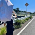 【元SKE48】竹内彩姫「風に背中押された日 傘壊れかけた☺︎」