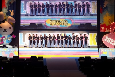 【櫻坂46】『ラヴィットロック2023』パフォーマンスの模様が公開！