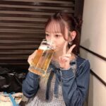 【AKB48】大盛真歩ぴょんがビール片手にご満悦です！【ぴょんさんがジョッキでビールをグビグビ・まほぴょん】