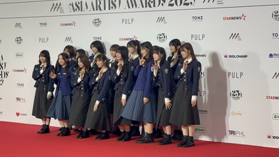 櫻坂46メンバー、レッドカーペットに登場！参加メンバーがこちら【2023 Asia Artist Awards】
