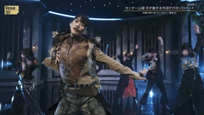 【櫻坂46】あの振りを入れる！山﨑天、フリーのソロダンスがカッコ良すぎる(GIFあり)