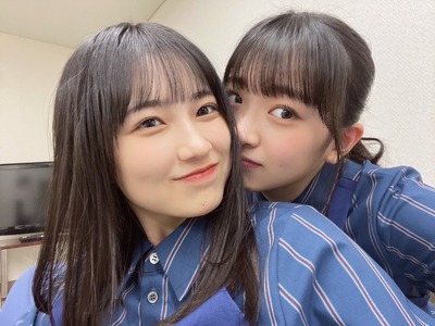 【櫻坂46】小島凪紗×的野美青、キスした模様