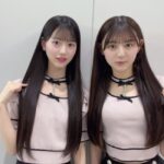 【AKB48】八木愛月と久保姫菜乃がお揃いの服を着たところ！！【18期研究生あづ、ちゃんひなに大きさで負ける】