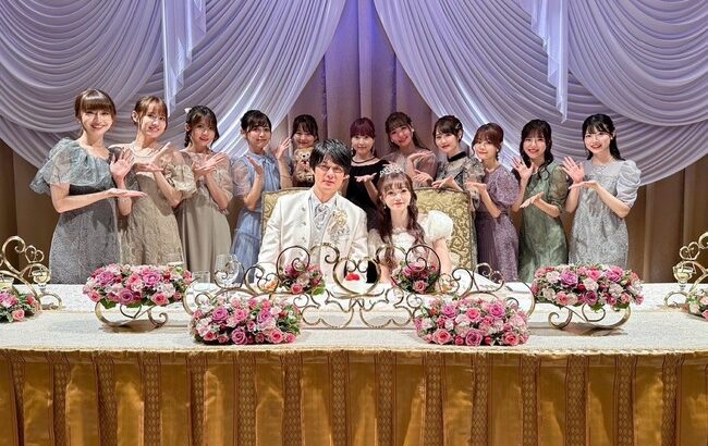 【画像】中井りかの結婚式にNGT48豪華メンバーが集結！！【りか姫】