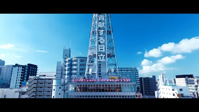 NMBの新曲MV、なかなか危険な場所で撮影される！(通天閣で命綱付けてダンス！)【NMB48 30th Single がんばらぬわい】