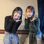 村山彩希が憧れのモーニング娘。レジェンド鞘師里保さんと2ショット写真を撮影してもらえたよ【AKB48ゆいリー】