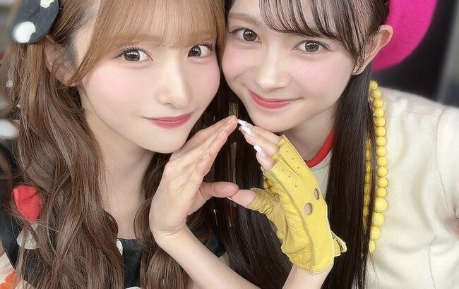 【朗報】平田侑希＆伊藤百花、AKB史上最強ビジュアルコンビのツーショットがこちら！【AKB48ゆき・いともも】