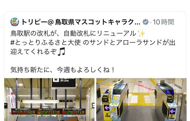 【AKB48】れみたん「鳥取駅が自動改札になってる！すごい！これで鳥取県も大都会だ！」【徳永羚海】