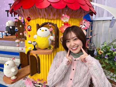 【櫻坂46】松田里奈、珍しい姿で中継に！