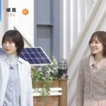 【櫻坂46】松田里奈、西野七瀬と初共演の様子がこちら！【THE TIME,】