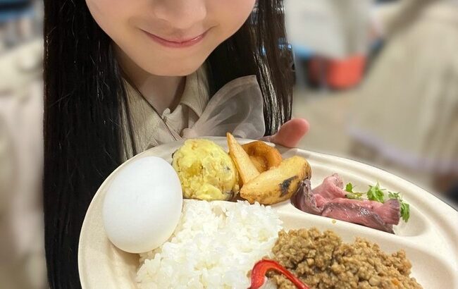 AKB48メンバーに出された弁当がコチラwww🍱www🍱www【東京握手会ヨリ・近藤沙樹】