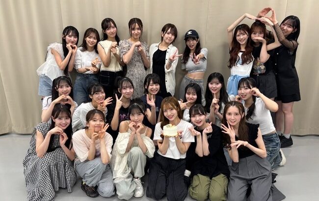 【AKB48】お誕生日の平田侑希さんをお祝いするメンバーの皆さんです！！！