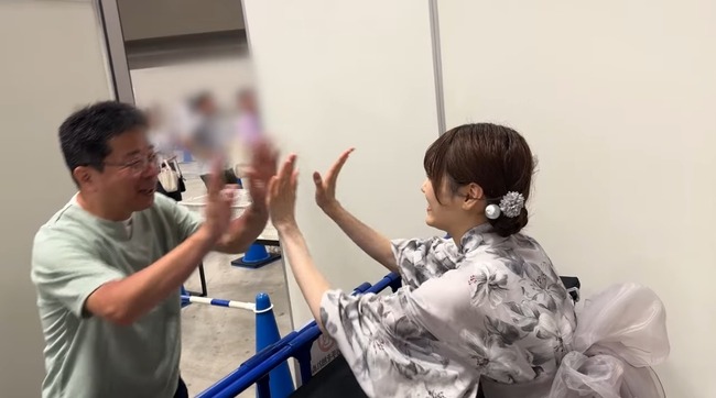 【朗報】NGT48のハイタッチ会にはビニールシートが存在しない！！！