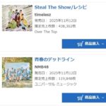 【速報】NMB48 32ndシングル「青春のデッドライン」初日売上119,848枚！前作より5万枚以上減！！！