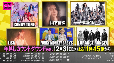 【速報】櫻坂46、CDTV年越しFes.出演決定！！！