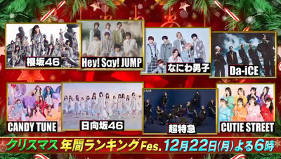 【櫻坂46】CDTV年間ランキングFes、披露曲が判明！