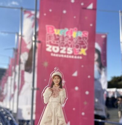 【櫻坂46】フラッグには貴重な姿が！『Buddies感謝祭EX』現地の様子がこちら