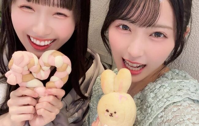 AKBとニアジョイのエースがデート💕【AKB48佐藤綺星 ≒JOY天野香乃愛】