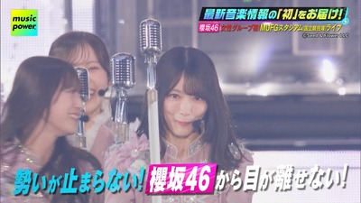 【櫻坂46】CDTV、凄すぎる…