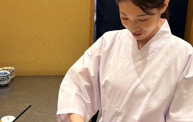 【速報】元HKT48 朝長美桜が握ってくれる鮨屋2万8000円！！【みおたす】