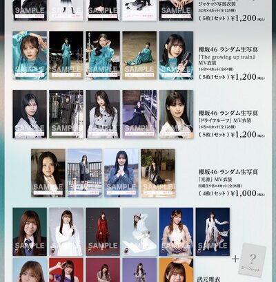 【櫻坂46】新グッズ、これは売れるぞ…【14thシングル】