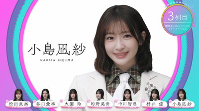 【櫻坂46】2名が初選抜！15thシングルフォメ、変化がこちら【Lonesome rabbi】