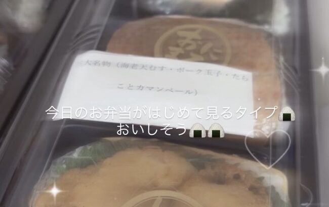本日のAKB48のお弁当です！！【初めて見るタイプのお弁当】