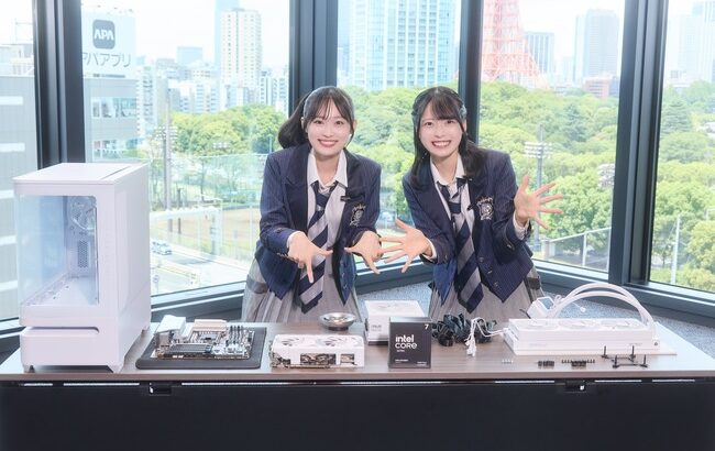 AKB48の新井彩永さん＆奥本カイリさんと最新の自作パソコンを組み立ててみた、ｷﾀ━━━━(ﾟ∀ﾟ)━━━━!!【さえちゃん・カイリ】