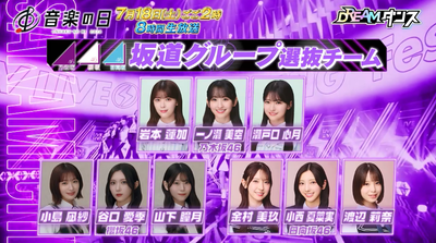 【櫻坂46】坂道ダンス選抜、ラストにあの曲も！Mrs. GREEN APPLEの楽曲でパフォーマンスへ！！【音楽の日 乃木坂46 日向坂46】