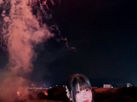 【SKE48】河村優愛が豊橋祇園祭の花火を満喫！地元の夏を全力で楽しむその姿がエモすぎる