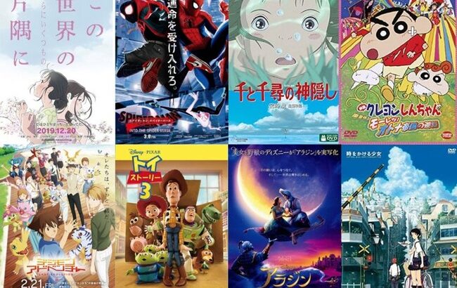 興行収入100億超えのアニメ作品ｗｗｗｗｗｗｗｗ