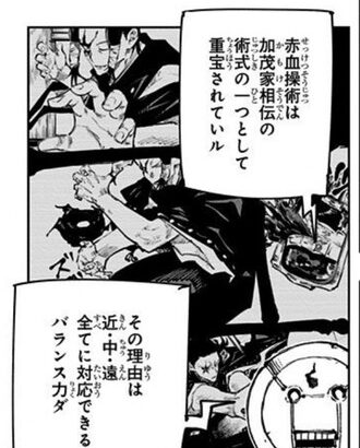【呪術廻戦】赤血操術って地味だよね