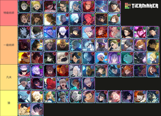 呪術廻戦のソシャゲの強さランクおもろいな…